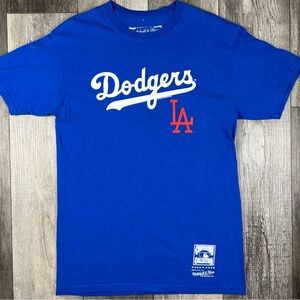 Los Angeles Dodgers Mitchell And Ness Cooperstown Collection Shirt Size Medium